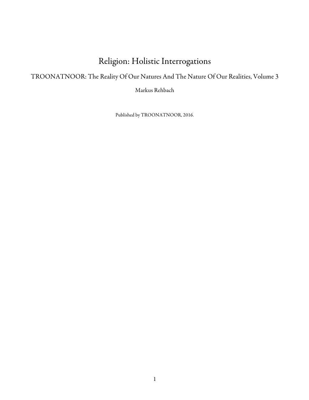 Religion-Holistic-Interrogations