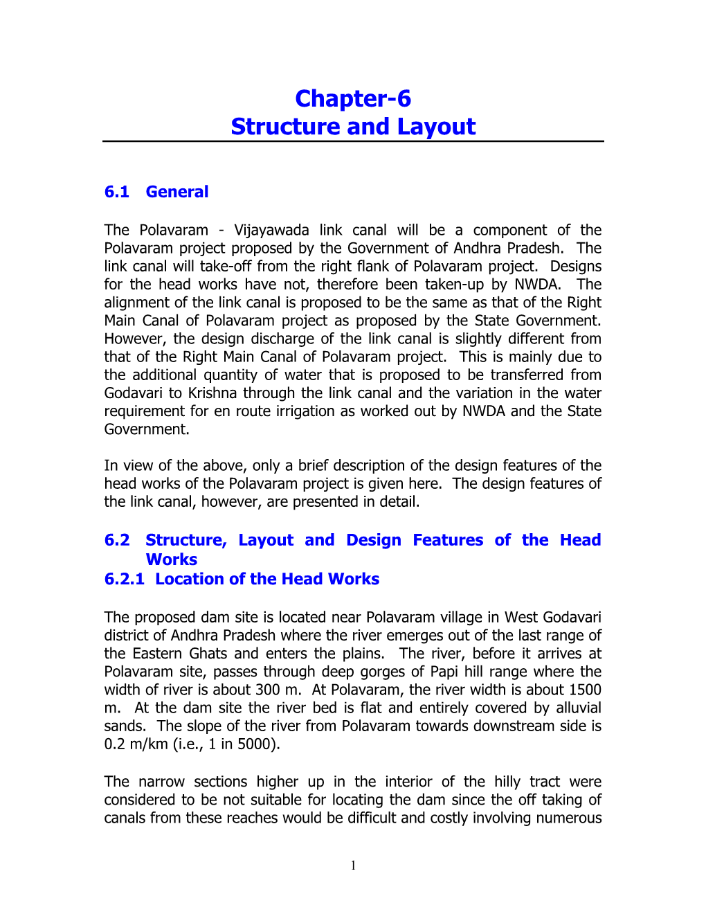 Structure and Layout