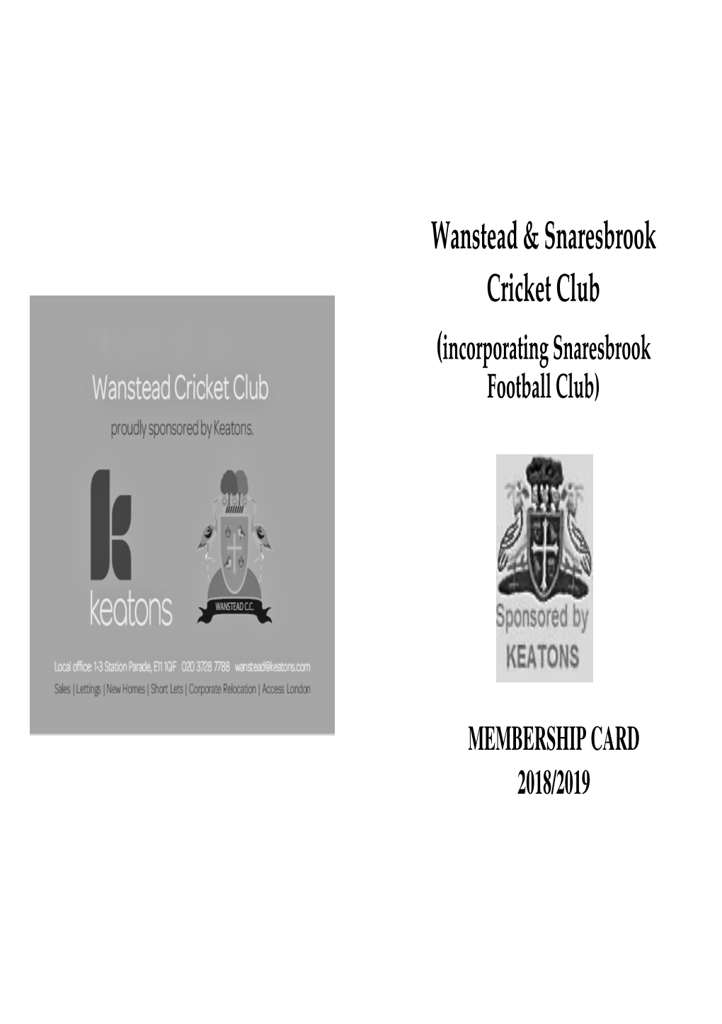 Wanstead & Snaresbrook Cricket Club