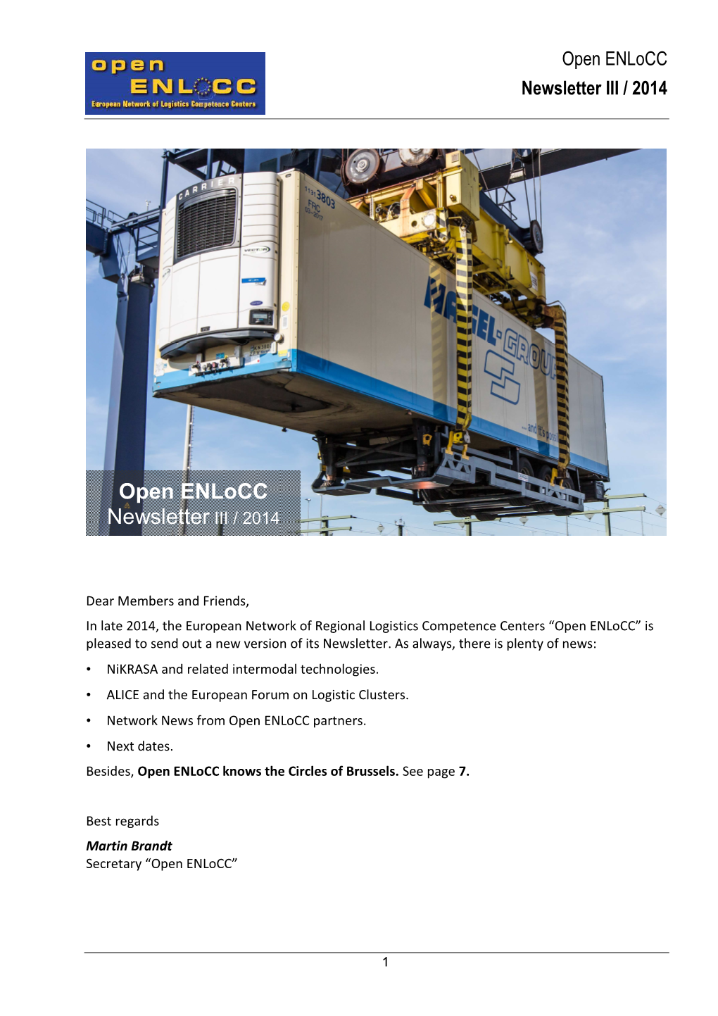 Open Enlocc Newsletter 2014-3 Final