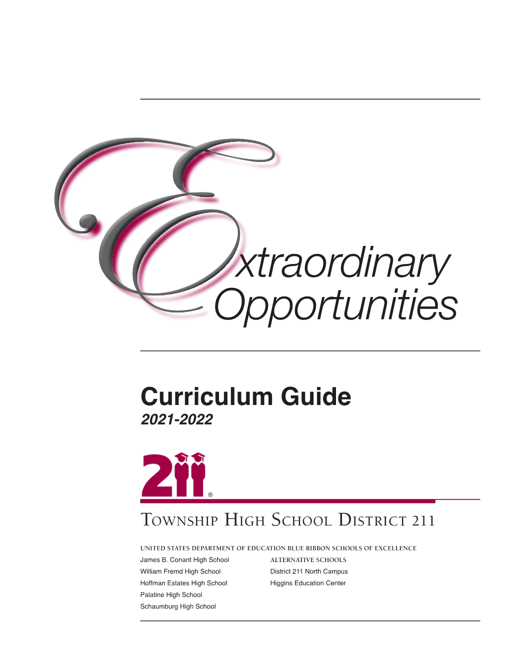 Township High School District 211 Curriculum Guide