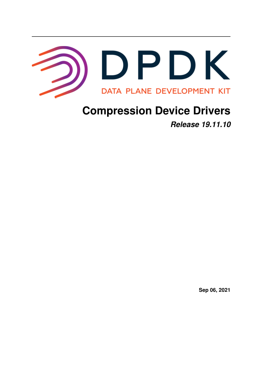 Compression Device Drivers Release 19.11.10