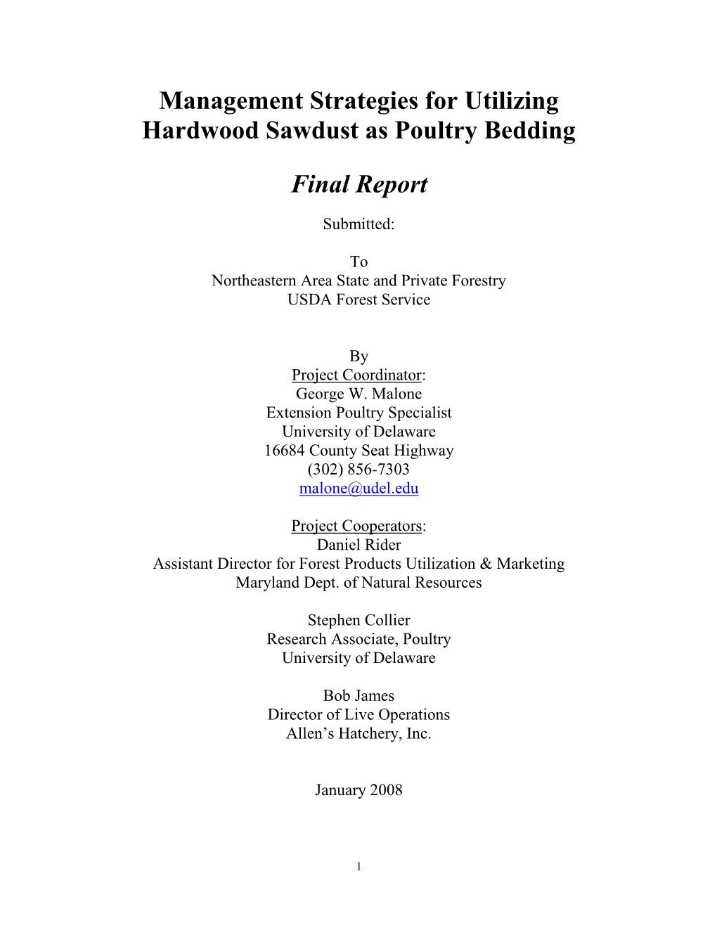 Hardwood Sawdust As Poultry Bedding