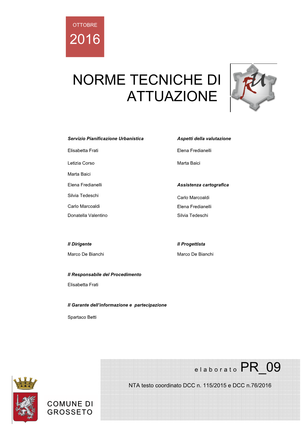 Norme Tecniche Di Attuazione