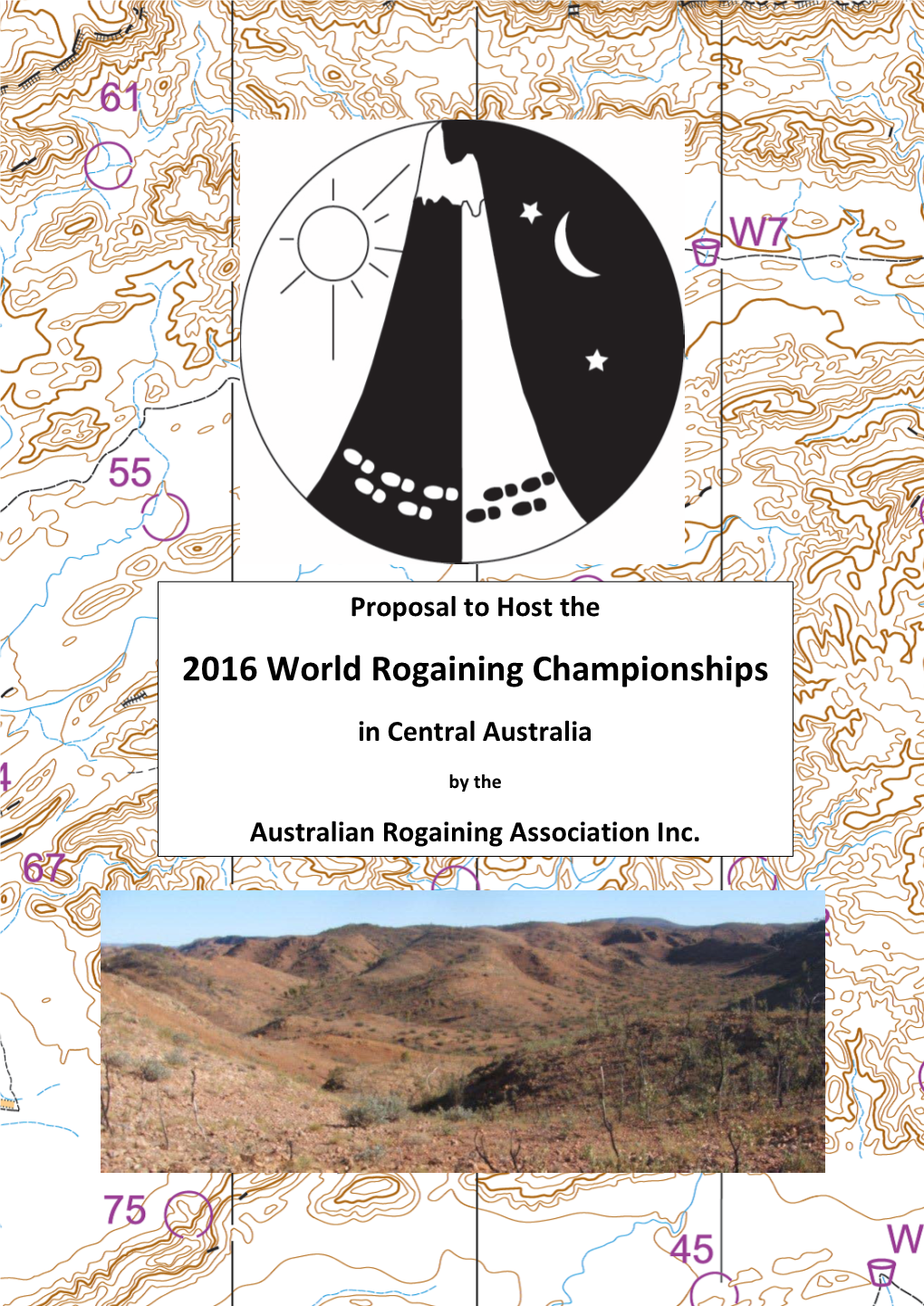 2016 World Rogaining Championships in Central Australia by the Australian Rogaining Association Inc