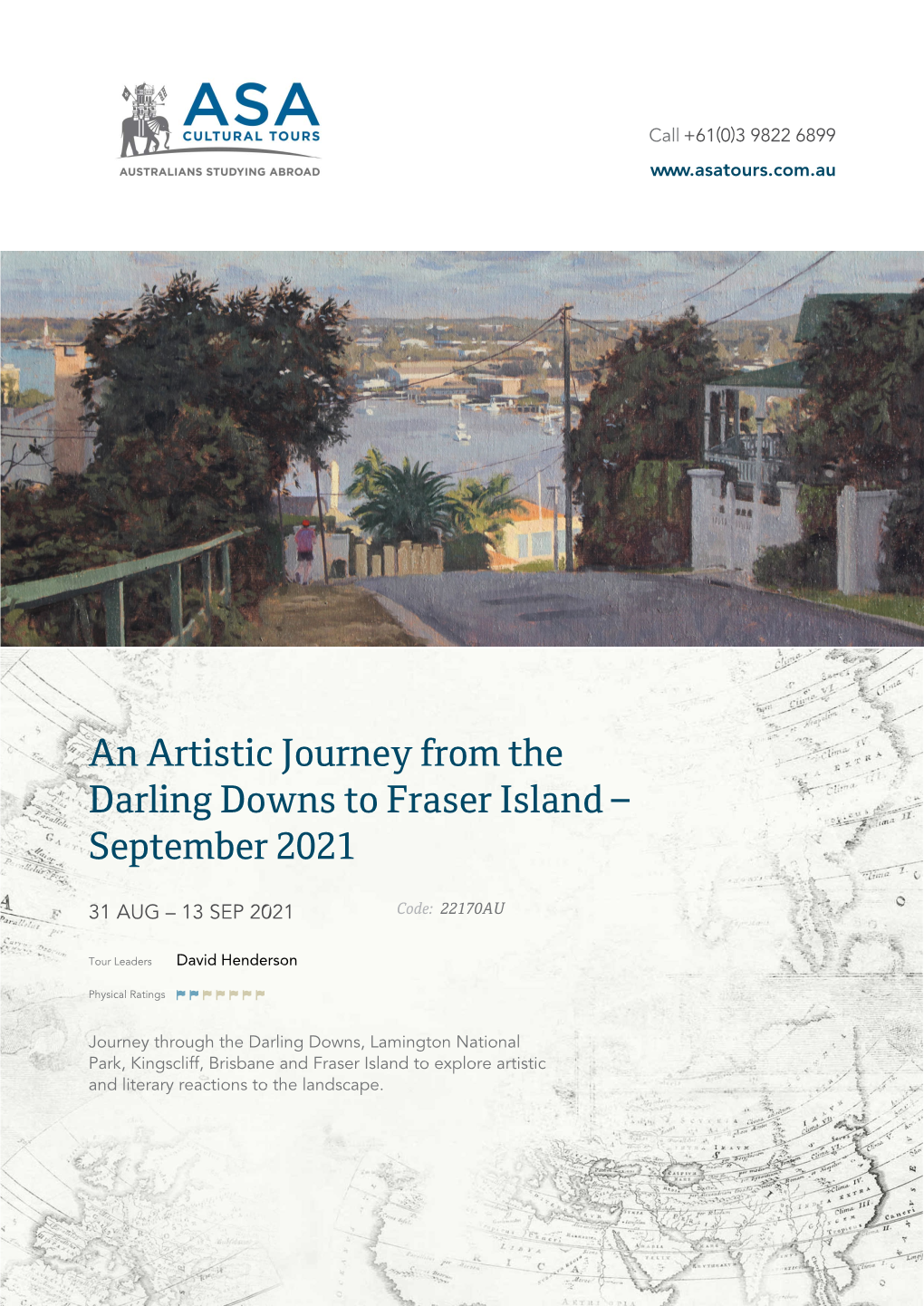 An Artistic Journey from the Darling Downs to Fraser Island – September 2021