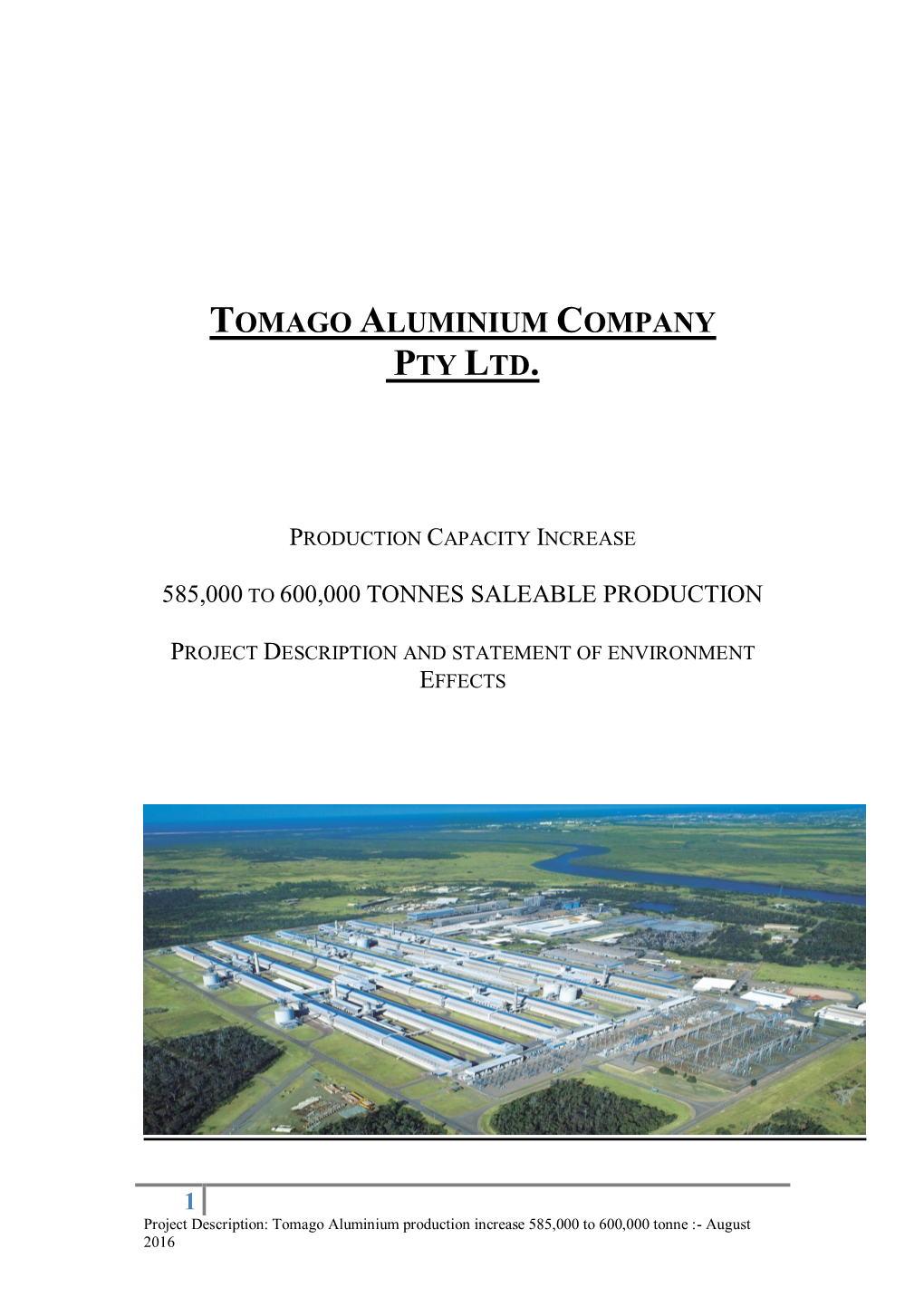 Tomago Aluminium Company Pty Ltd