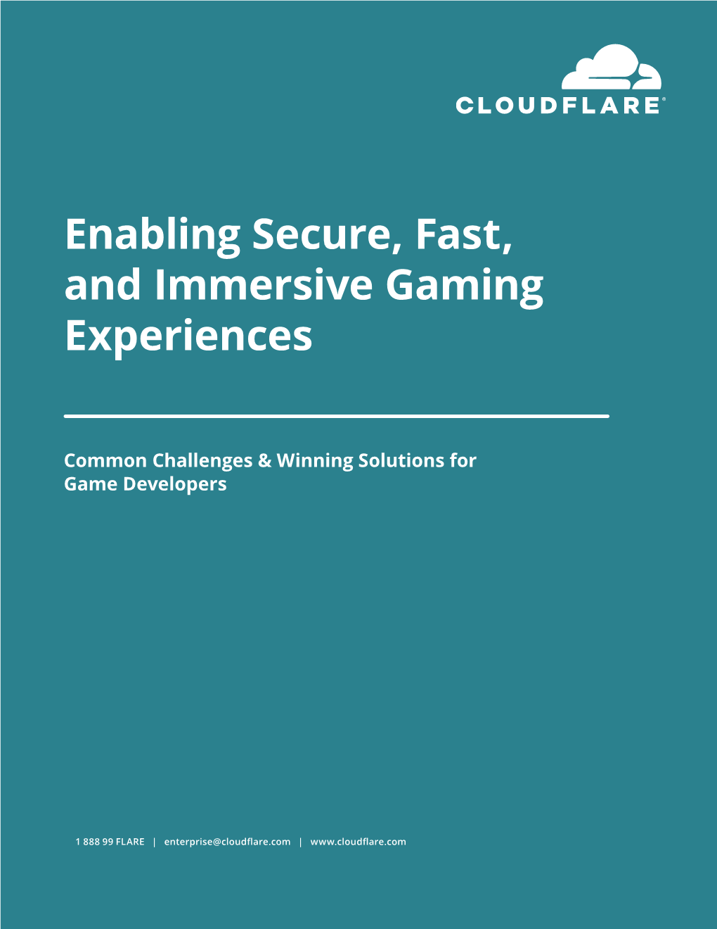 Enabling Secure, Fast, and Immersive Gaming Experiences