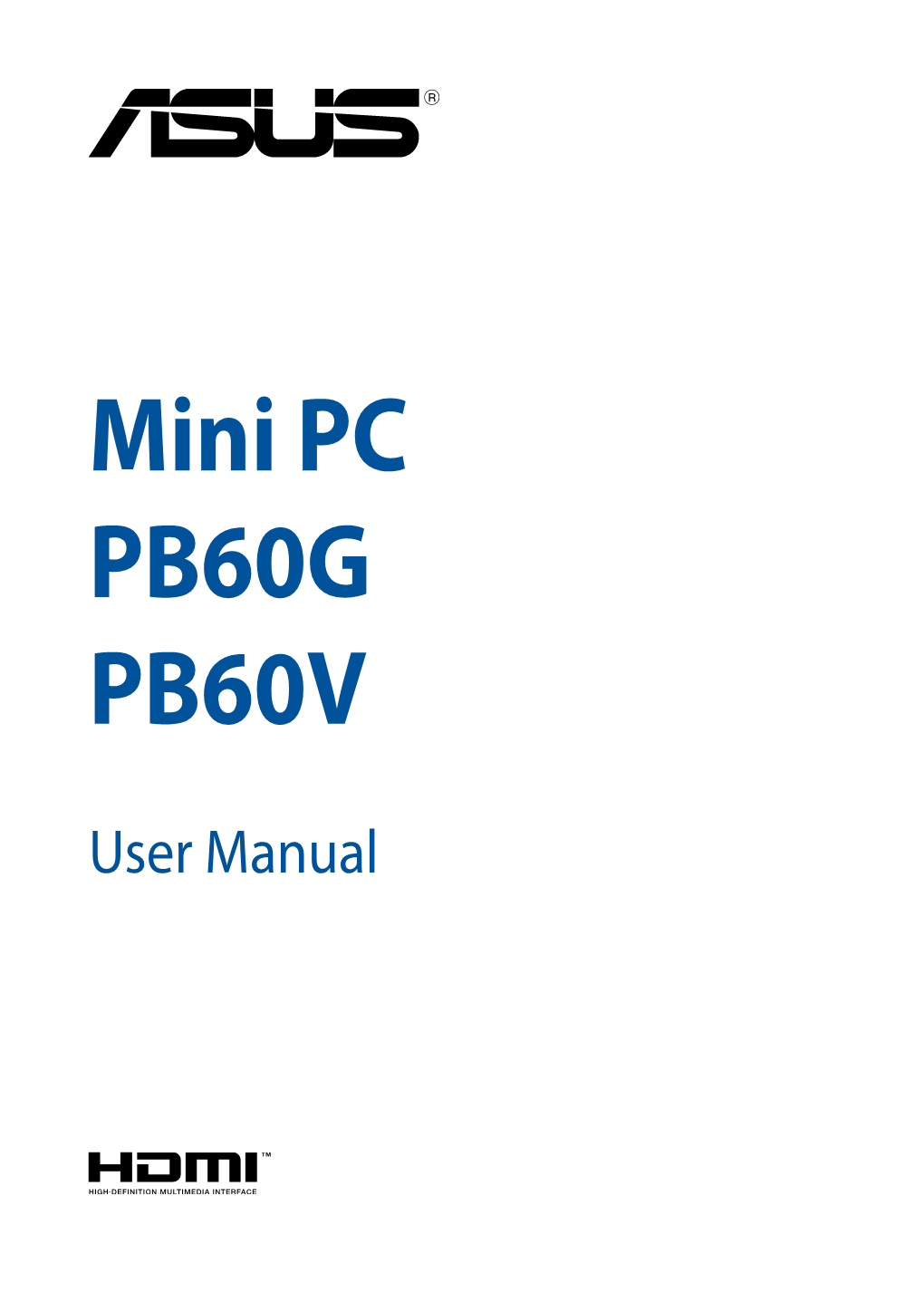 Mini PC PB60G PB60V