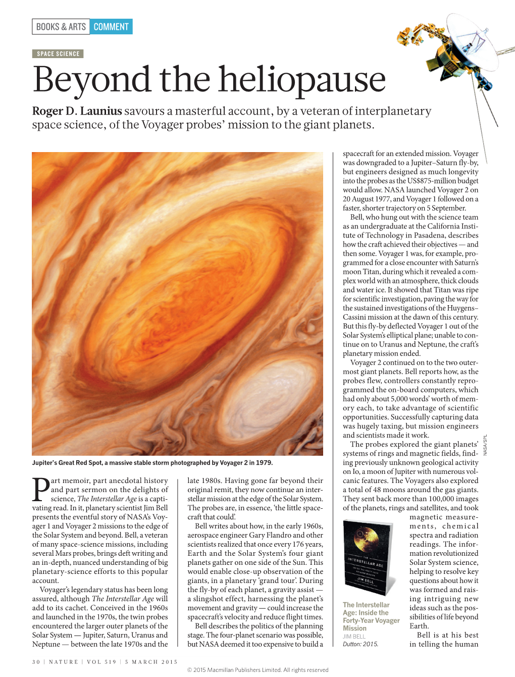 Beyond the Heliopause