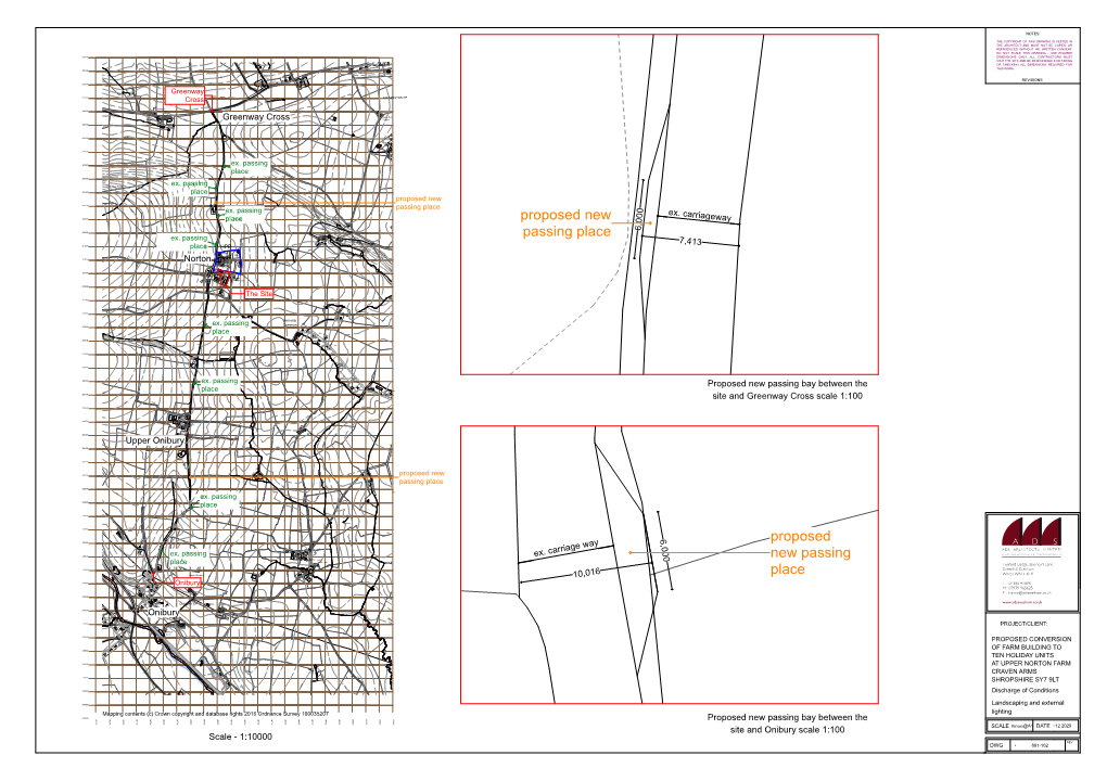 Proposed New Passing Place Proposed New Passing Place