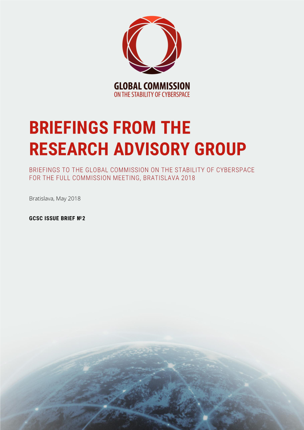 Briefings from the Research Advisory Group