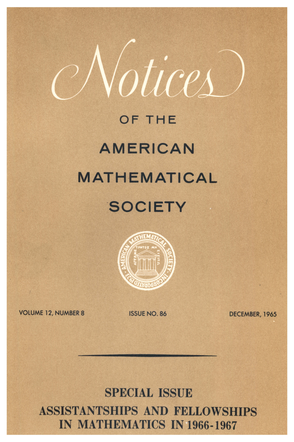 Notices of the American Mathematical Society