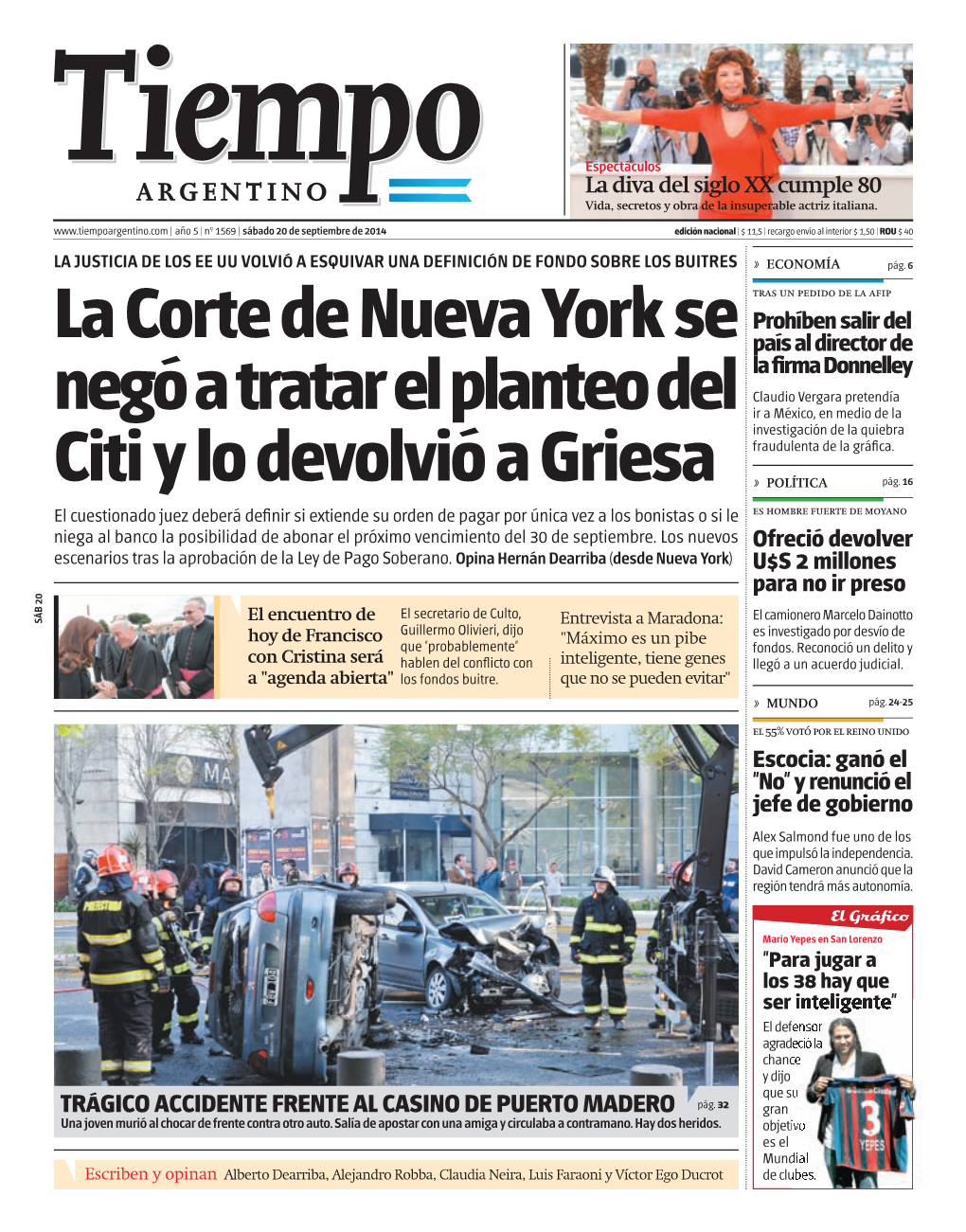 La Corte De Nueva York Se Negó a Tratar El Planteo Del Citi Y Lo