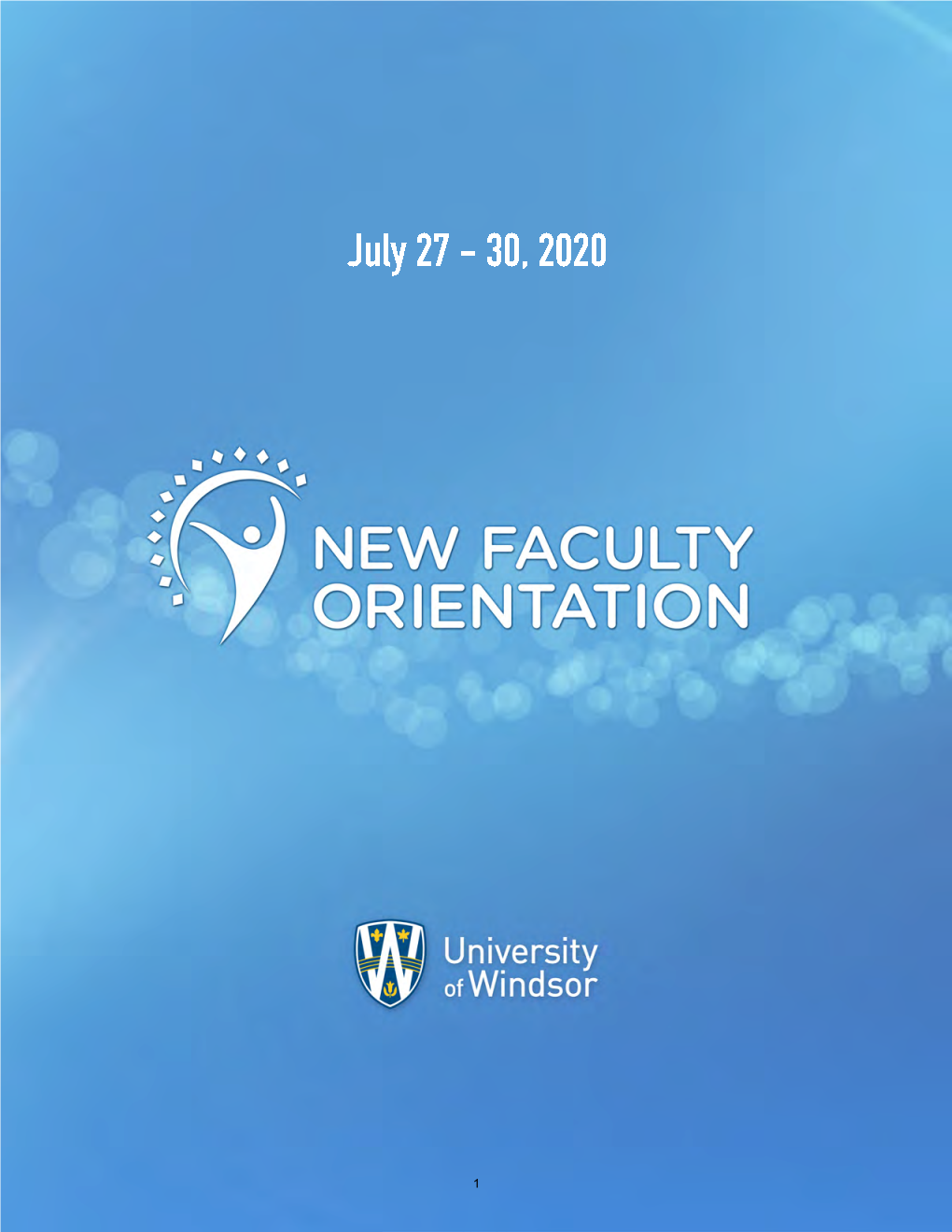 New Faculty Orientation 2020 G