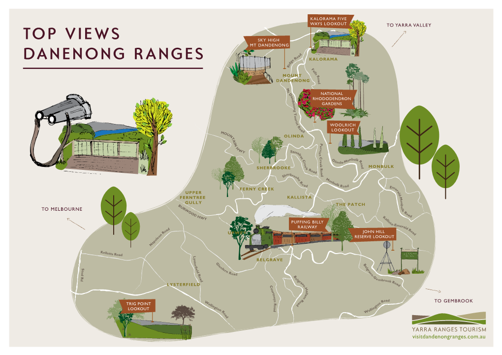 Top Views Danenong Ranges