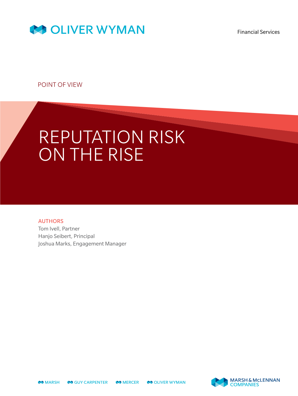 Reputation Risk on the Rise