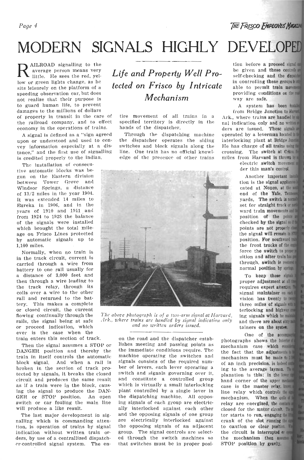 The Frisco Employes' Magazine, March 1929