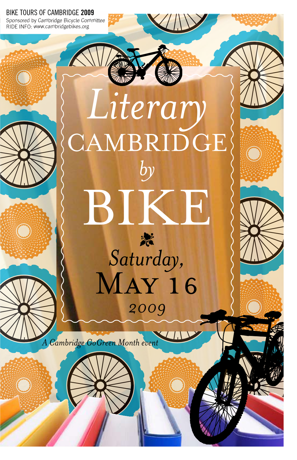 Brochure, and the Other Members of the Cambridge Bike Committee Who Helped Run the Ride