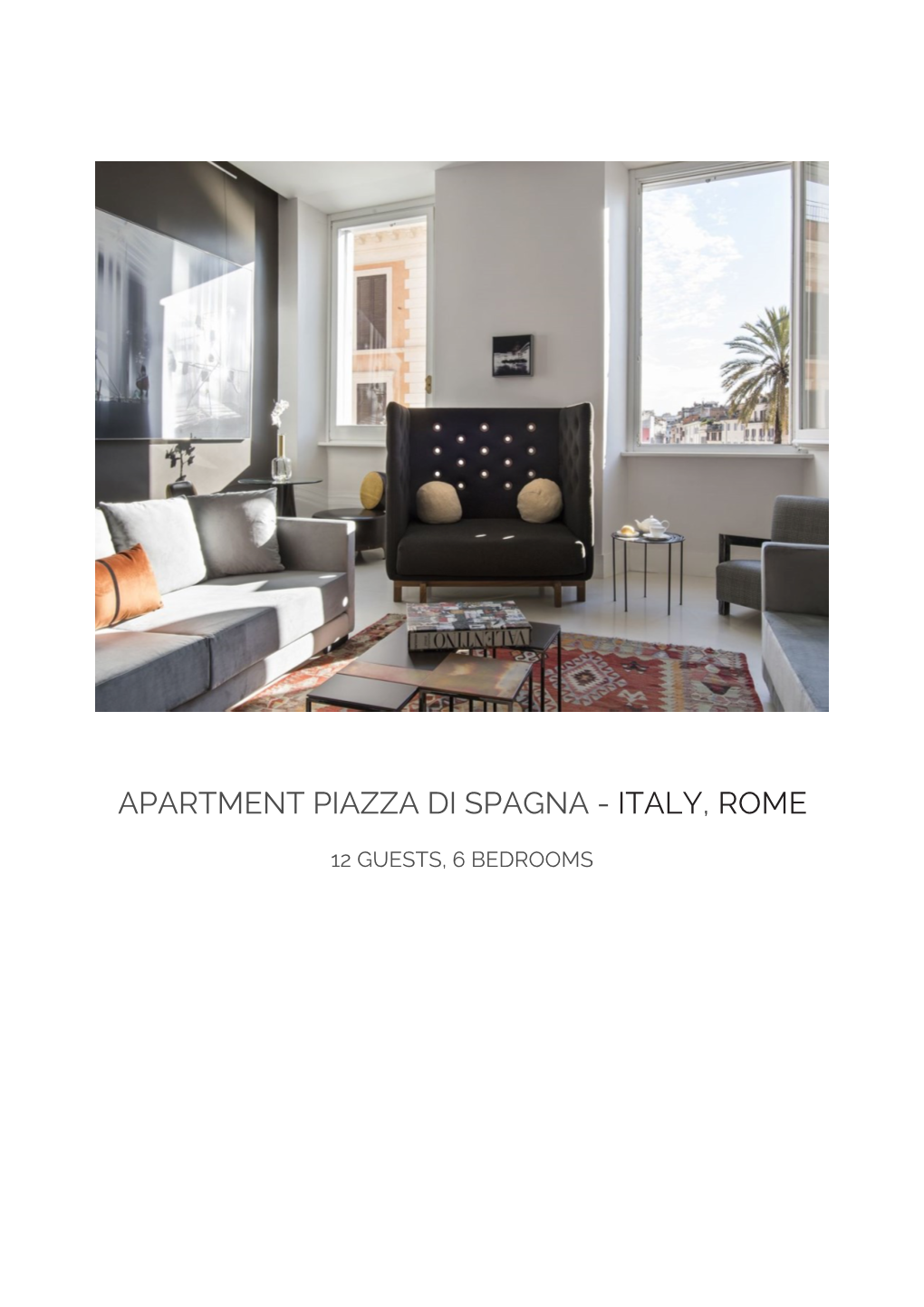 Apartment Piazza Di Spagna - Italy, Rome