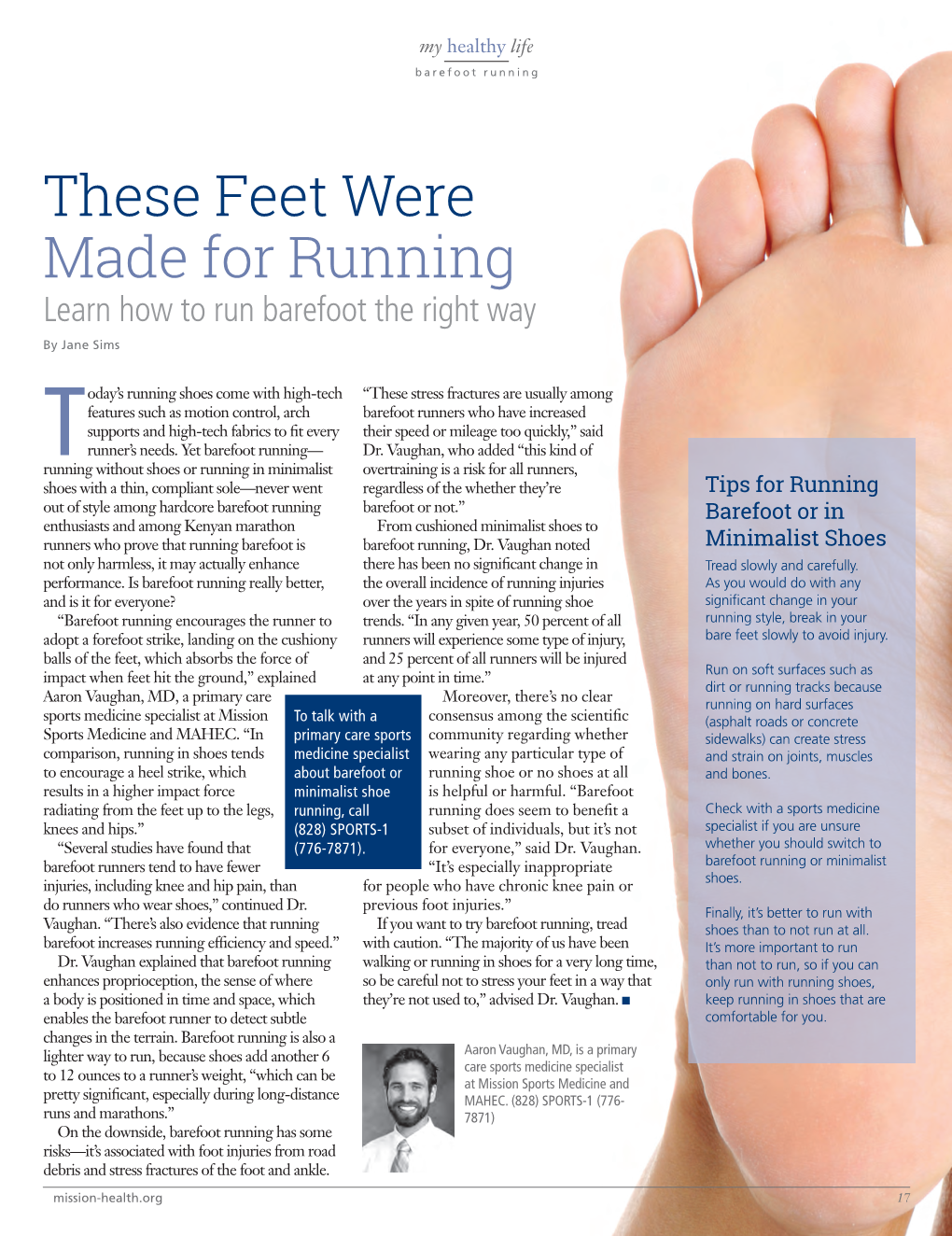 These Feet Were Made for Running Learn How to Run Barefoot the Right Way by Jane Sims
