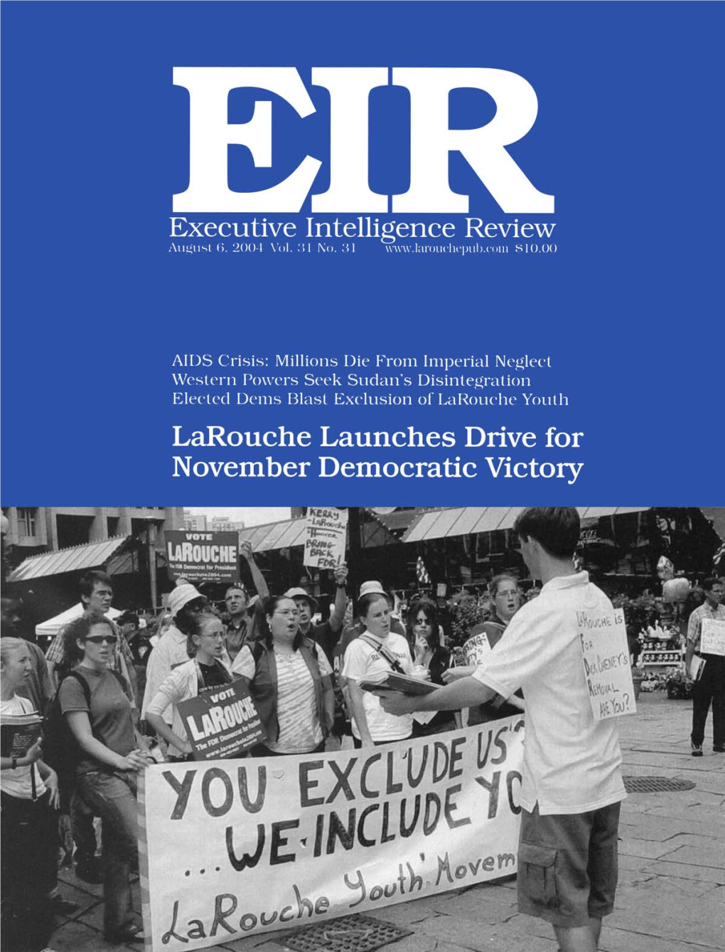 Executive Intelligence Review, Volume 31, Number 31, August 6