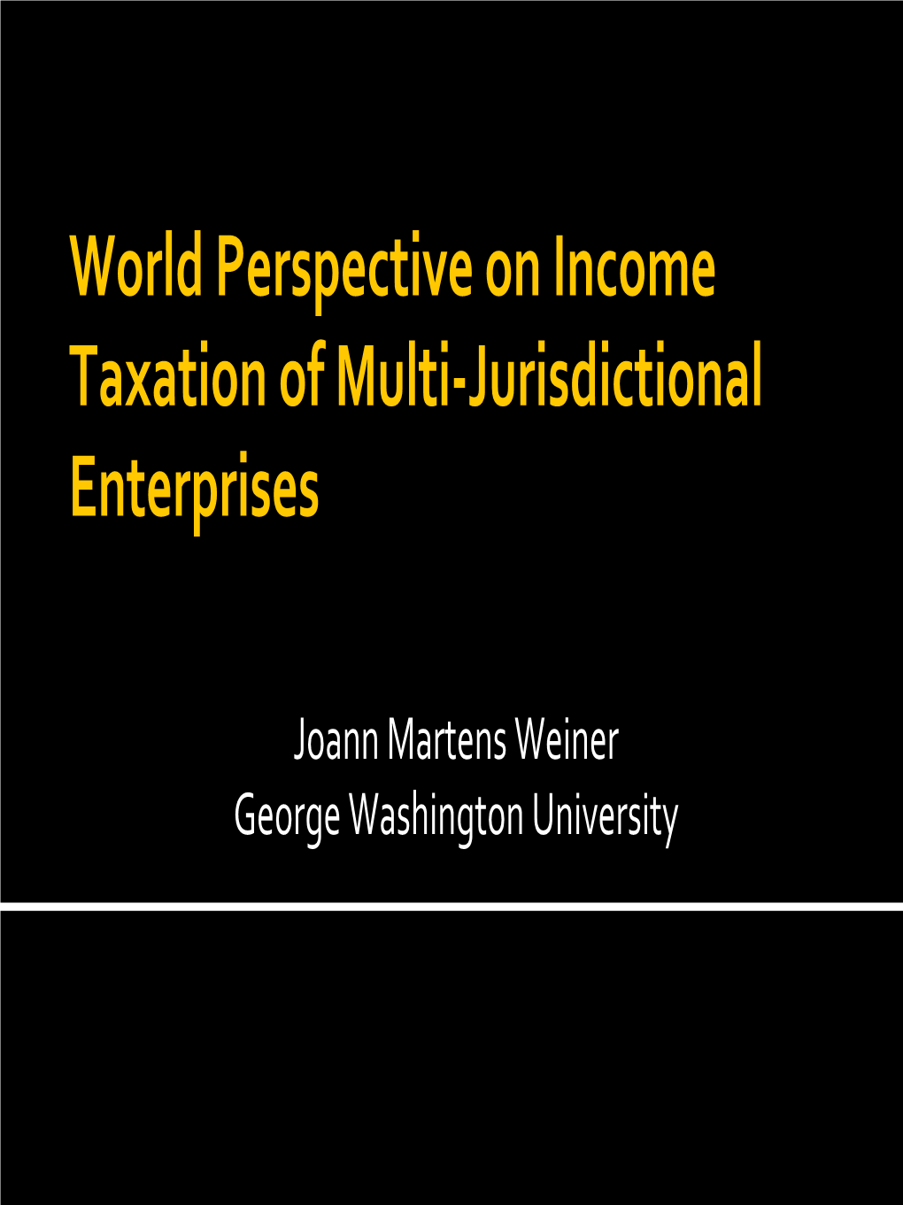 Transfer Pricing Standard Attributes Income and Expenses “As If” the Dependent Entities Operated As Independent Entities at “Arm’S Length”