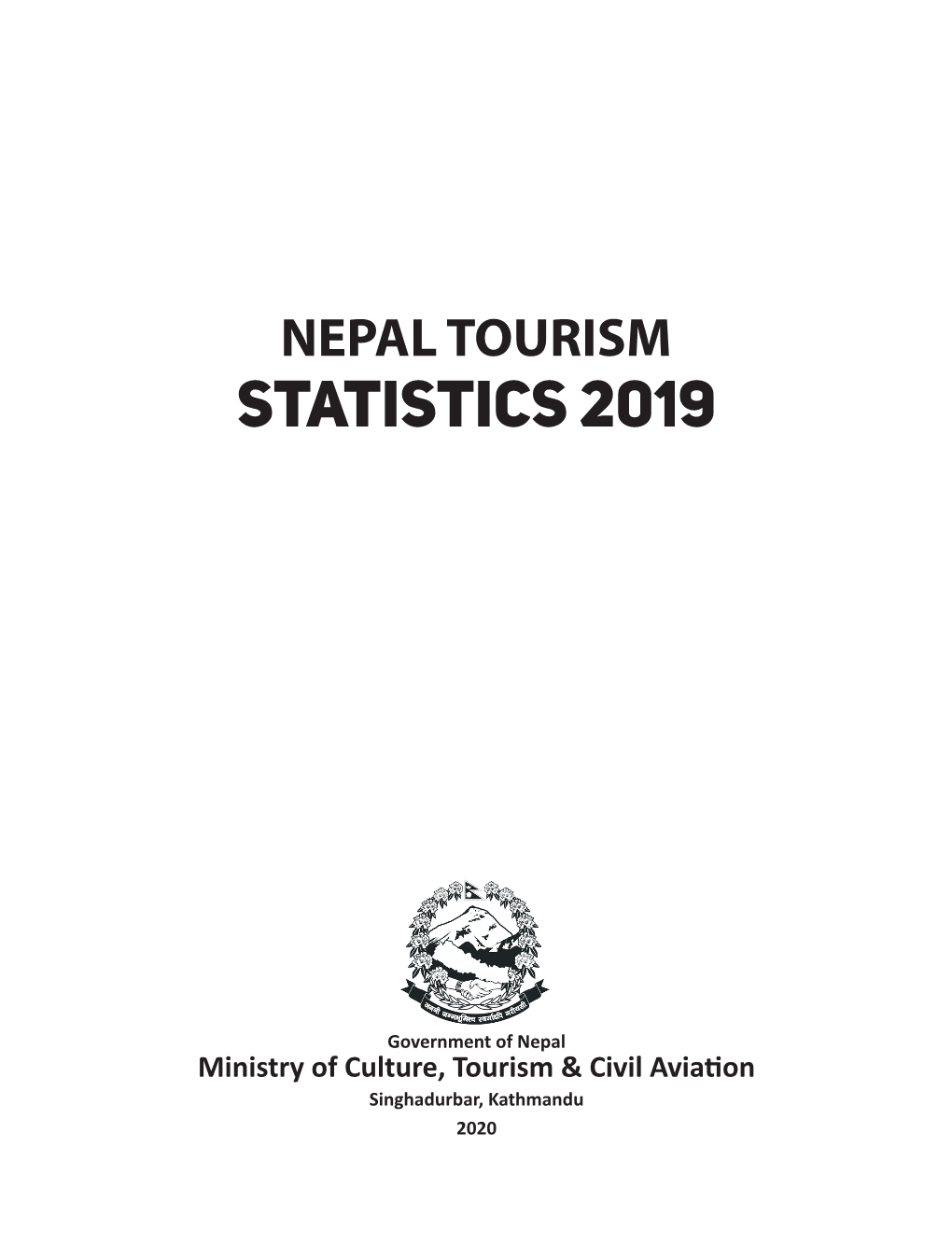 Nepal Tourism Statistics 2019