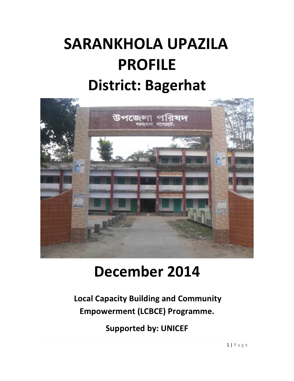 Sarankhola Upazila Profile
