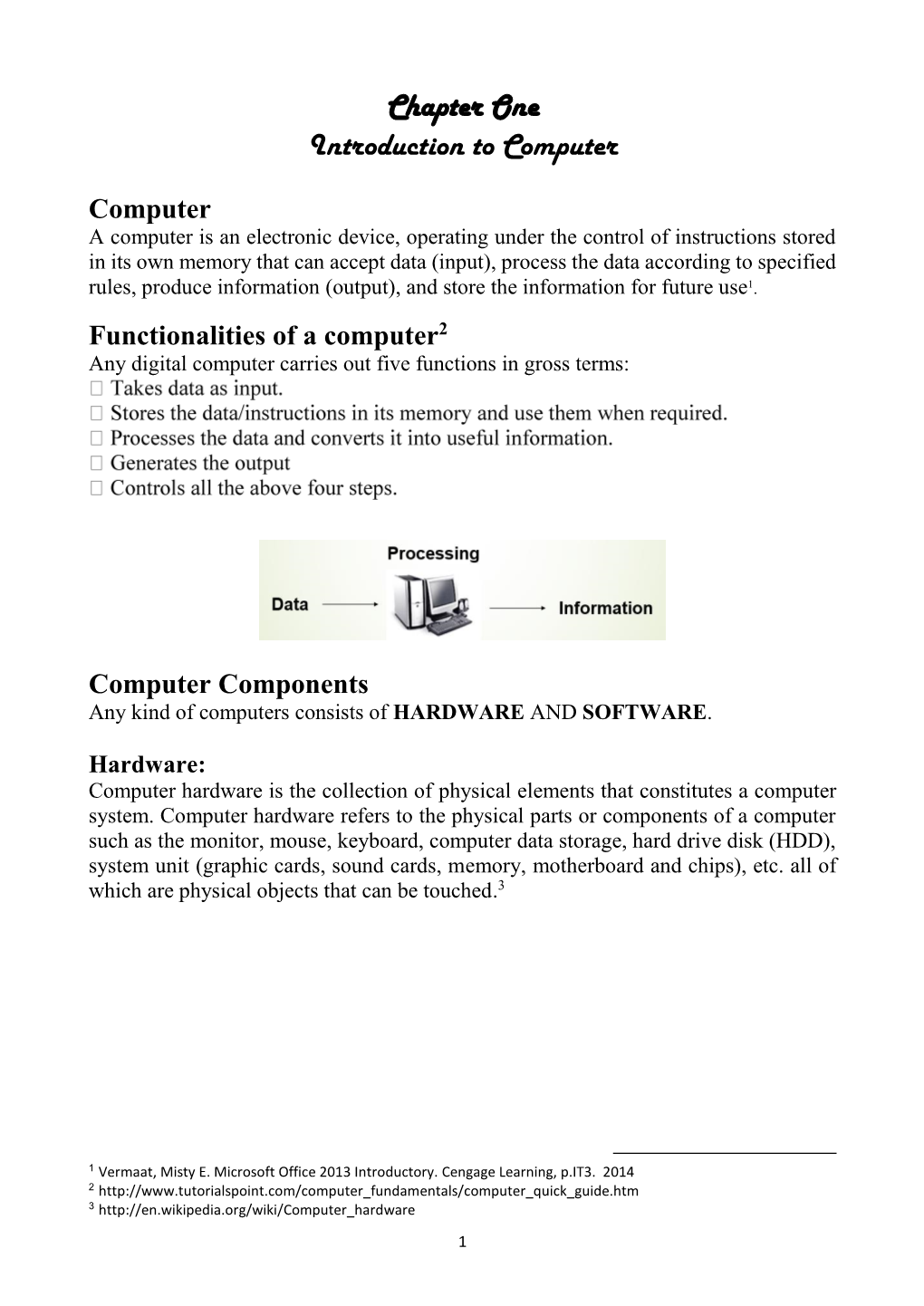 Introduction to Computer.Pdf