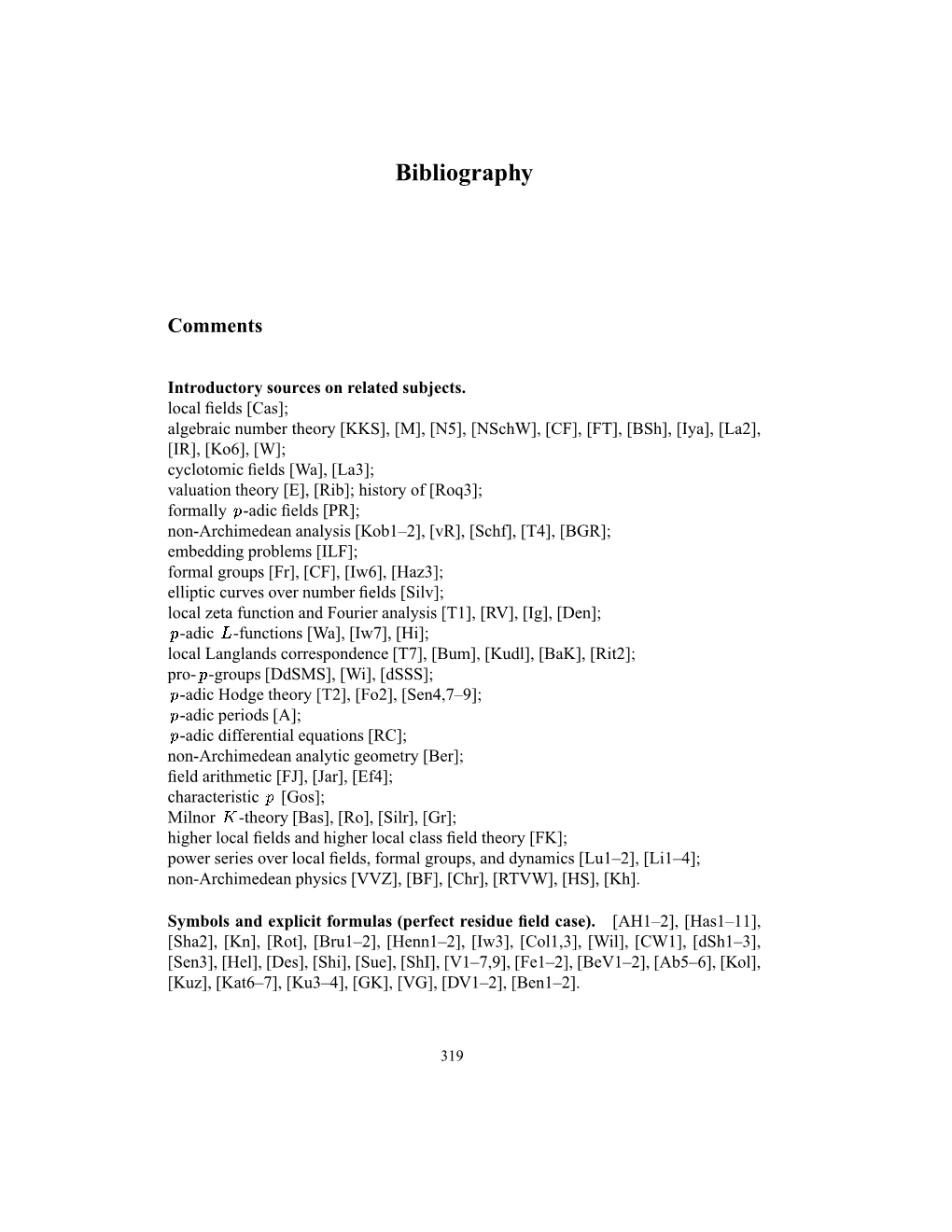 Bibliography