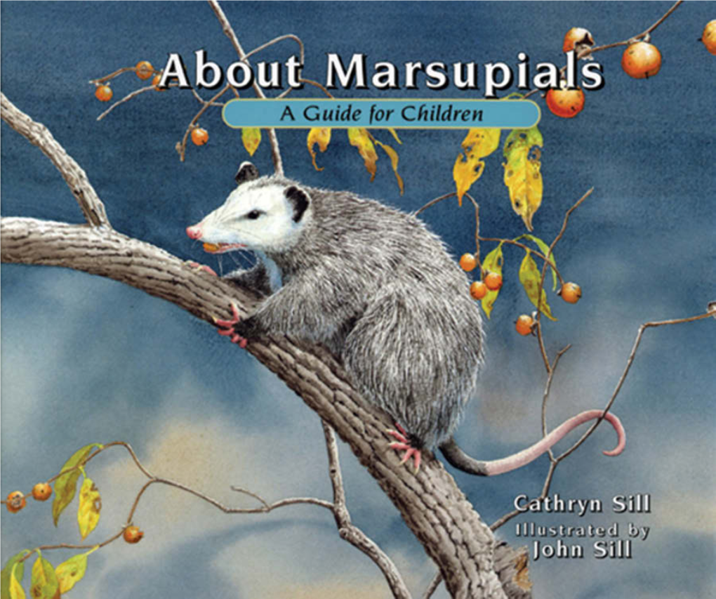 About Marsupials : a Guide for Children / Cathryn Sill ; Illustrated by John Sill