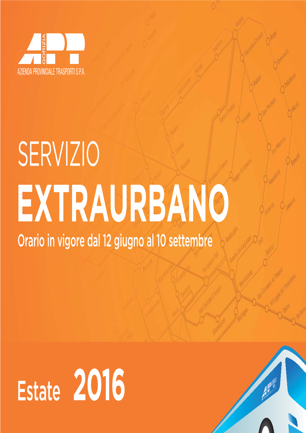 APT Linea E21 Orario Servizio Extraurbano Trieste Grado, Estate