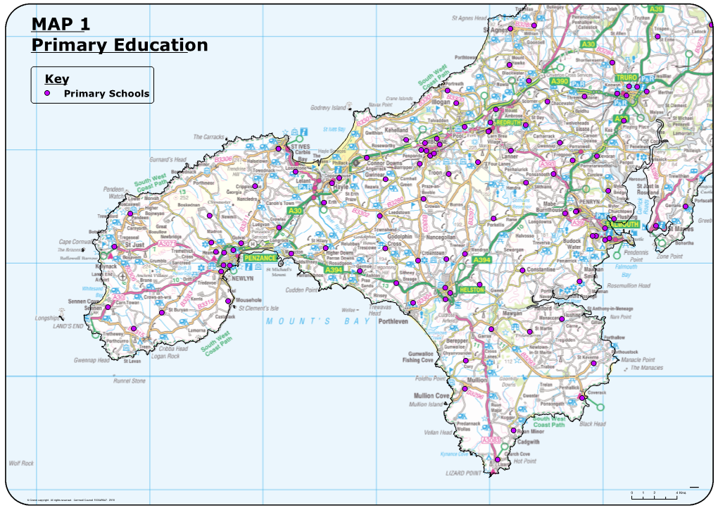 MAP 1 Primary Education