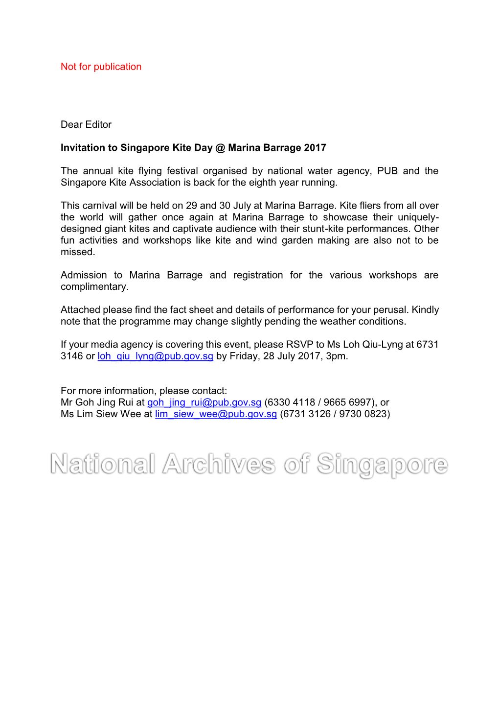 Singapore Kite Day 2017 Media Invite.Pdf