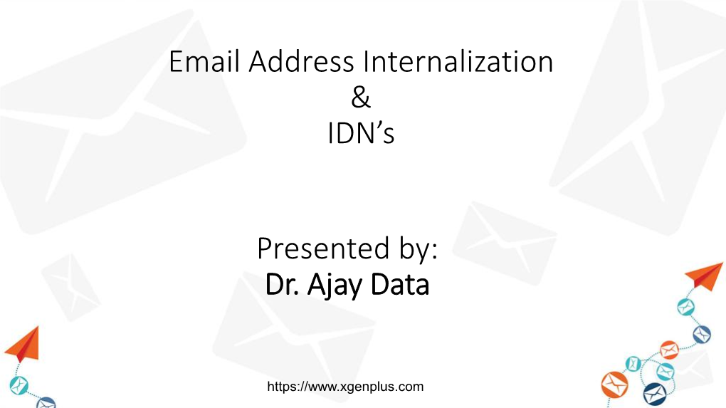 Dr. Ajay Data