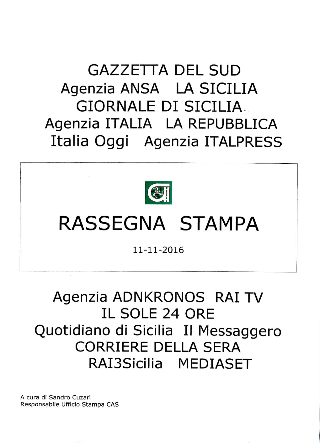 Rassegna Stampa