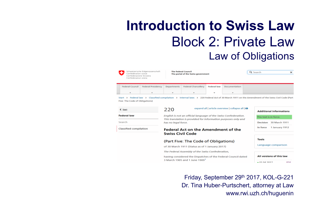 2017.09.28 Introduction to Swiss