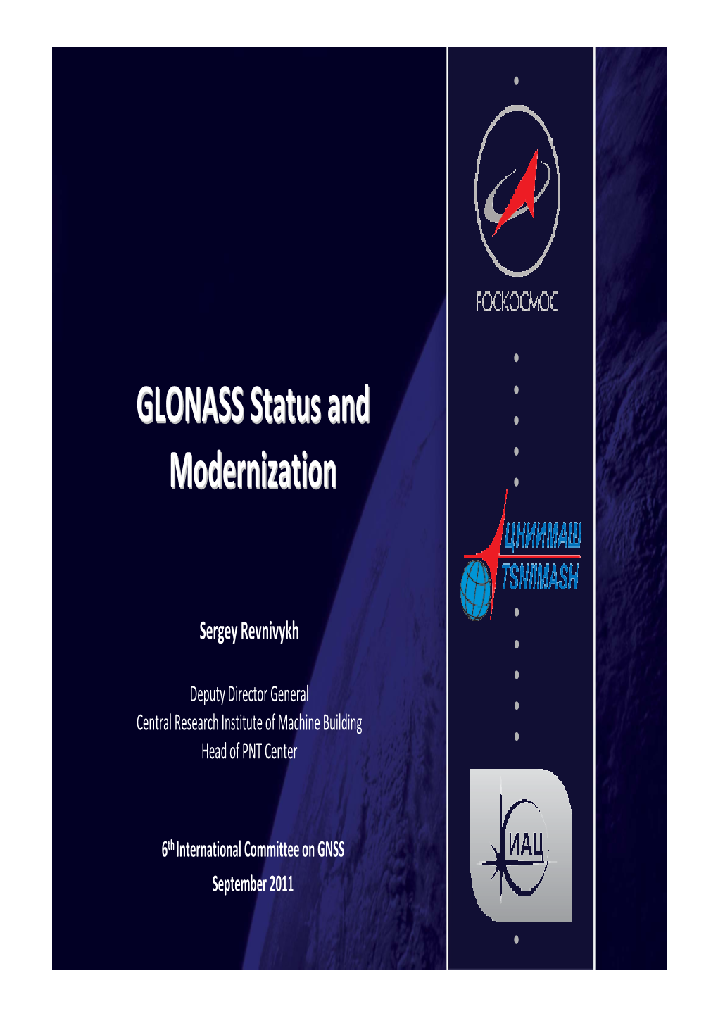 GLONASS Status and Modernization