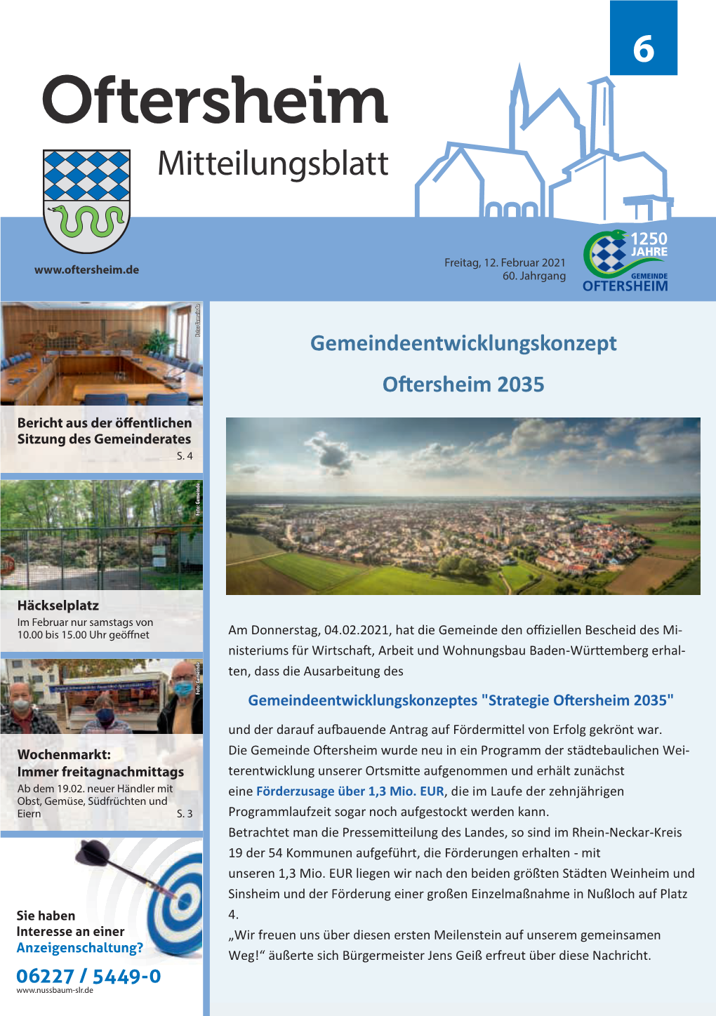 Gemeindeentwicklungskonzept Oftersheim 2035
