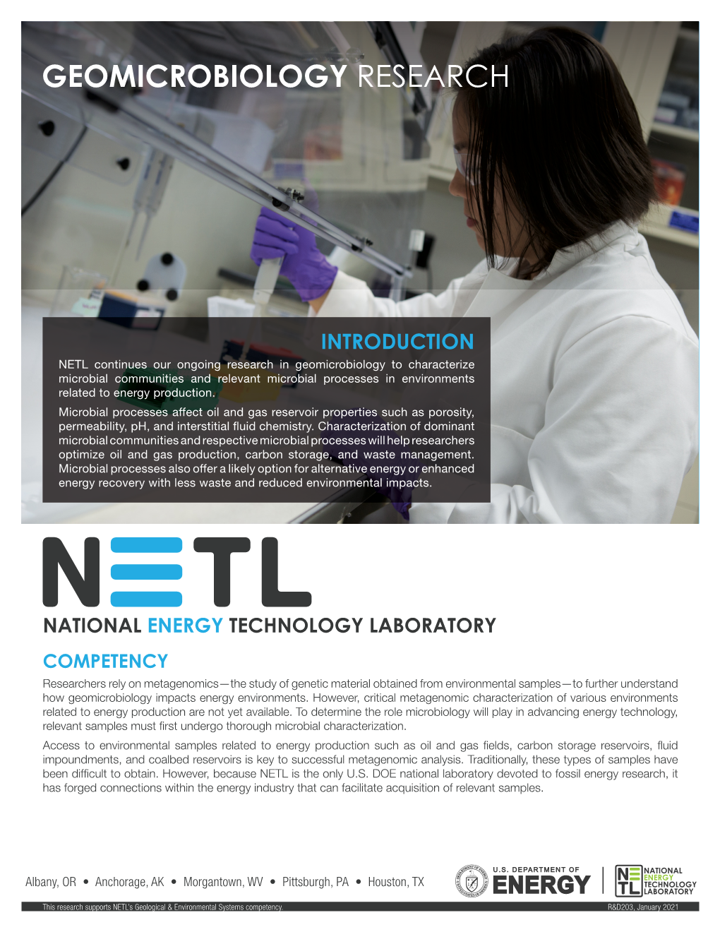 Geomicrobiology Research