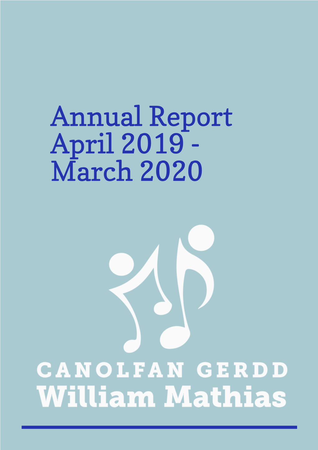 Annual Report April 2019 - March 2020 This Year's Story
