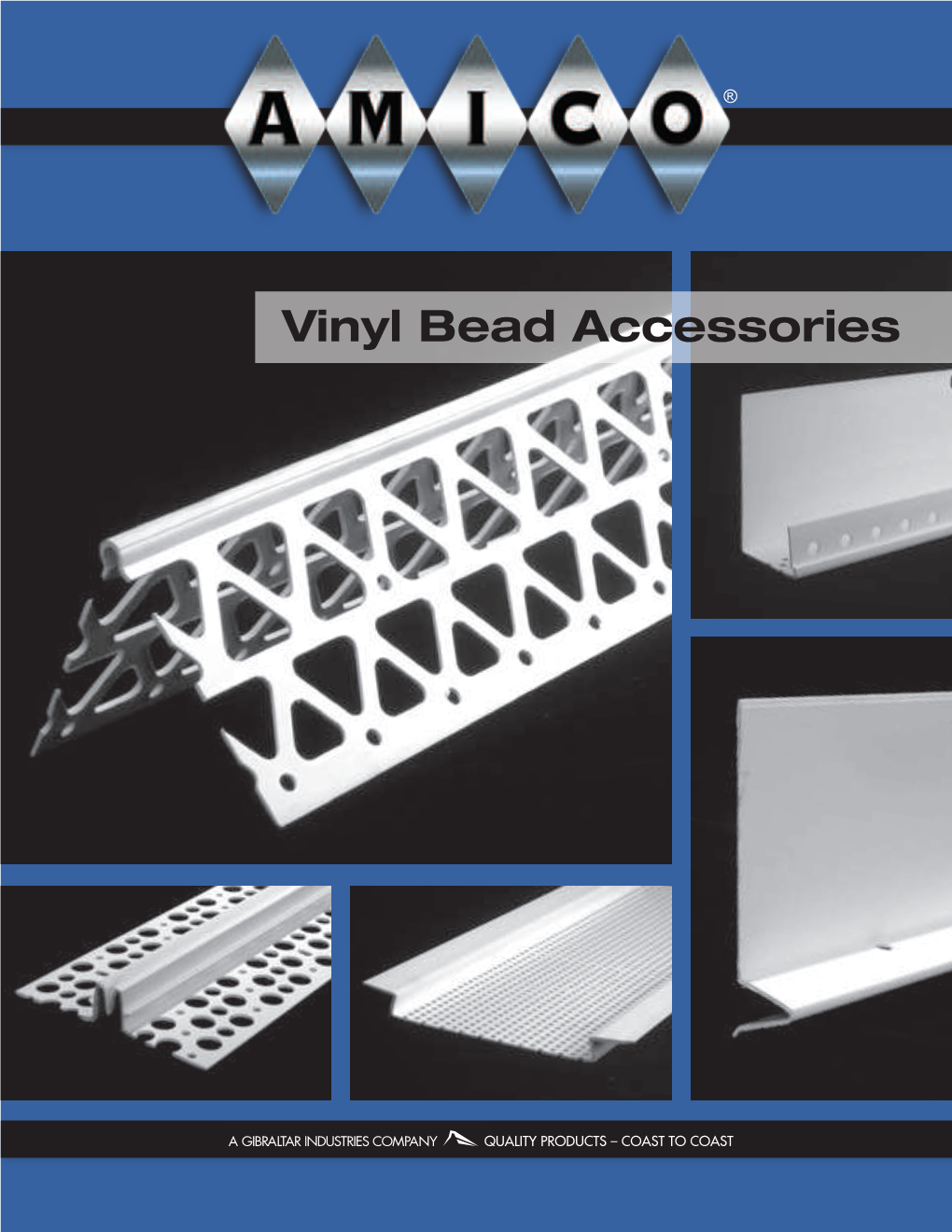 Amico Vinyl Bead Accessories: Stucco, Drywall & EIFS