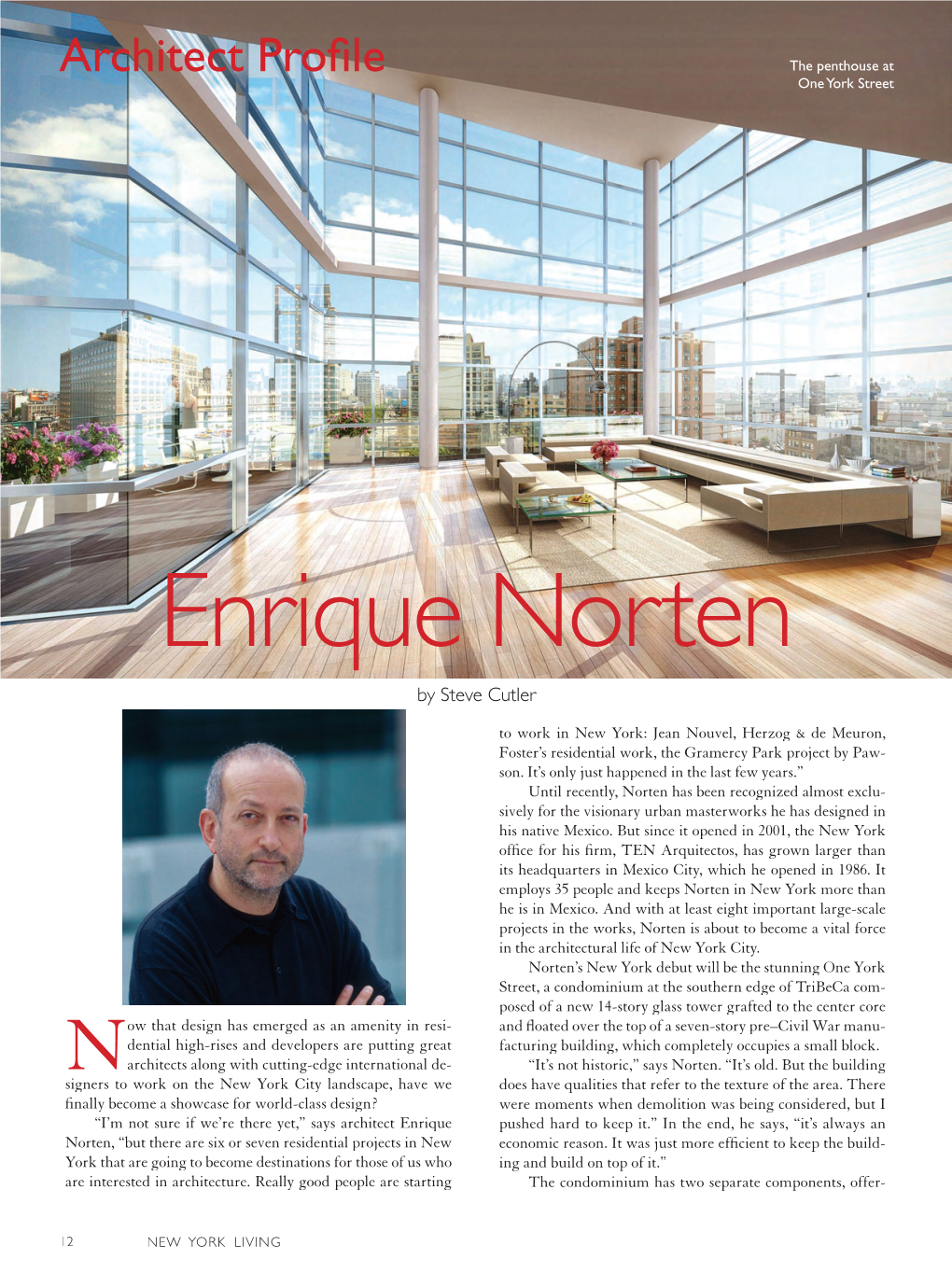 Enrique Norten by Steve Cutler