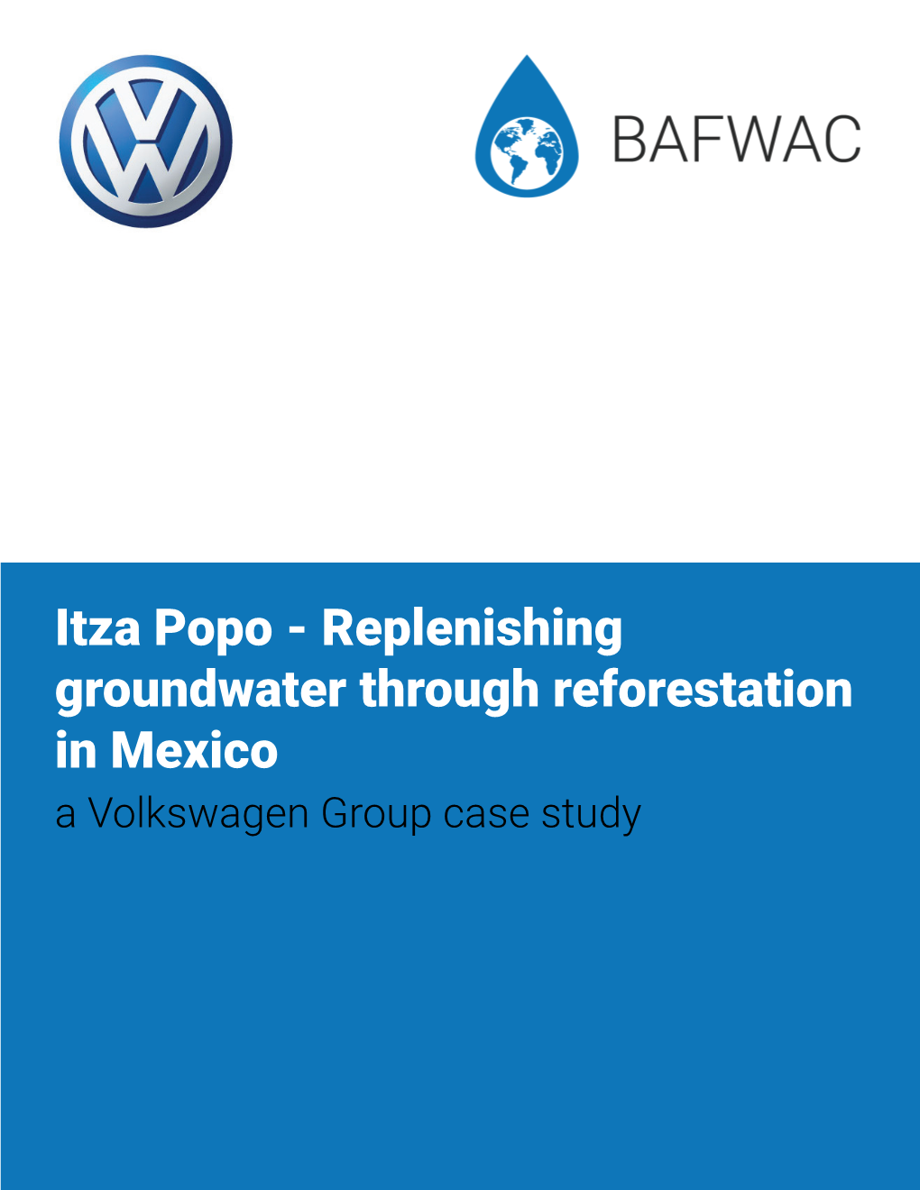 Replenishing Groundwater Through Reforestation