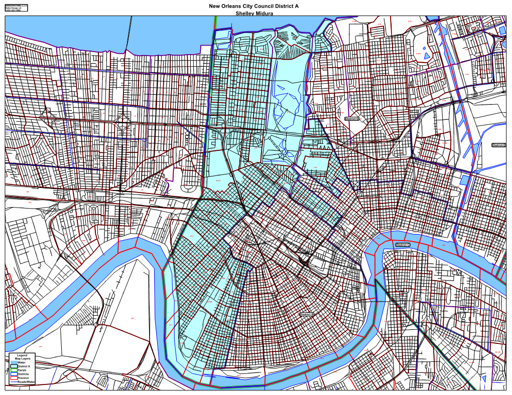 Council District a (225) 267-4385 Masefield Exeter Crestmont Henley Shelley Midura Downman Keubel Mill Keats