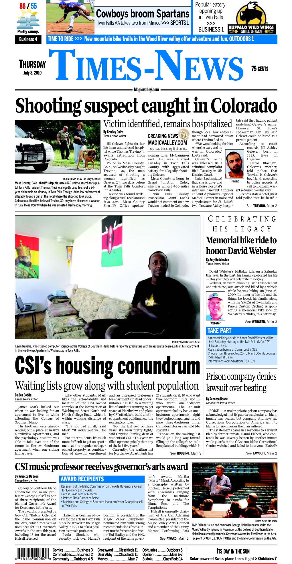 CSI's Housing Conundrum