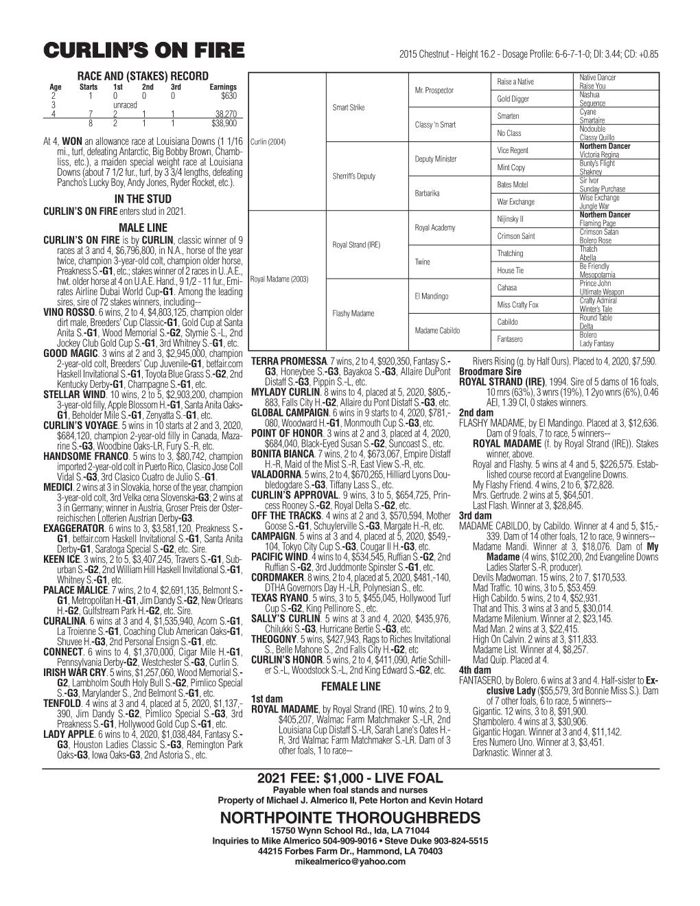 Stallion Register 2016.Qxd