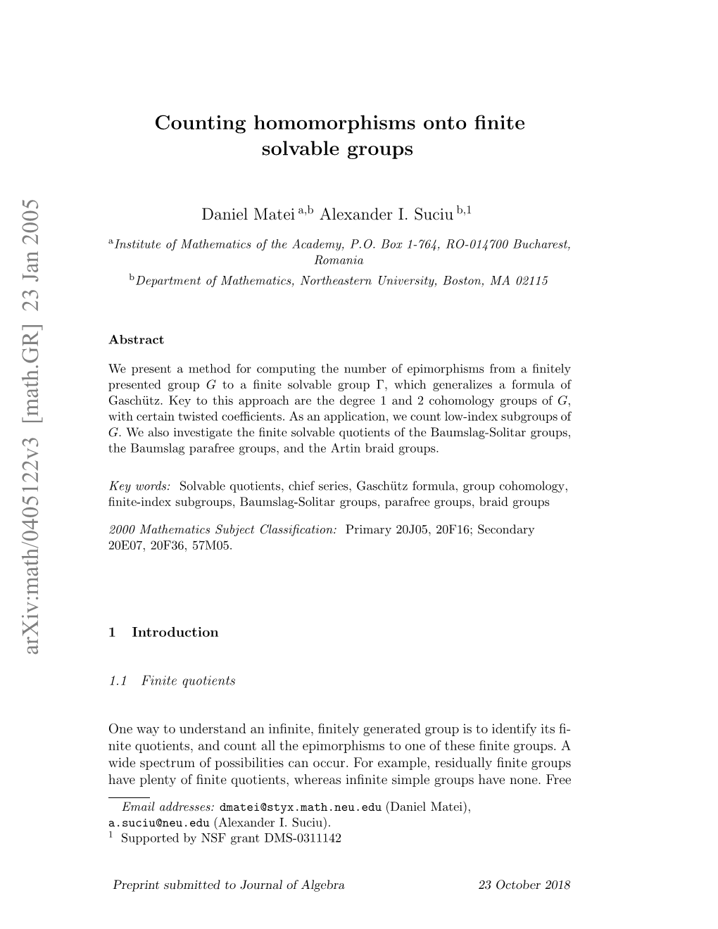 Counting Homomorphisms Onto Finite Solvable Groups