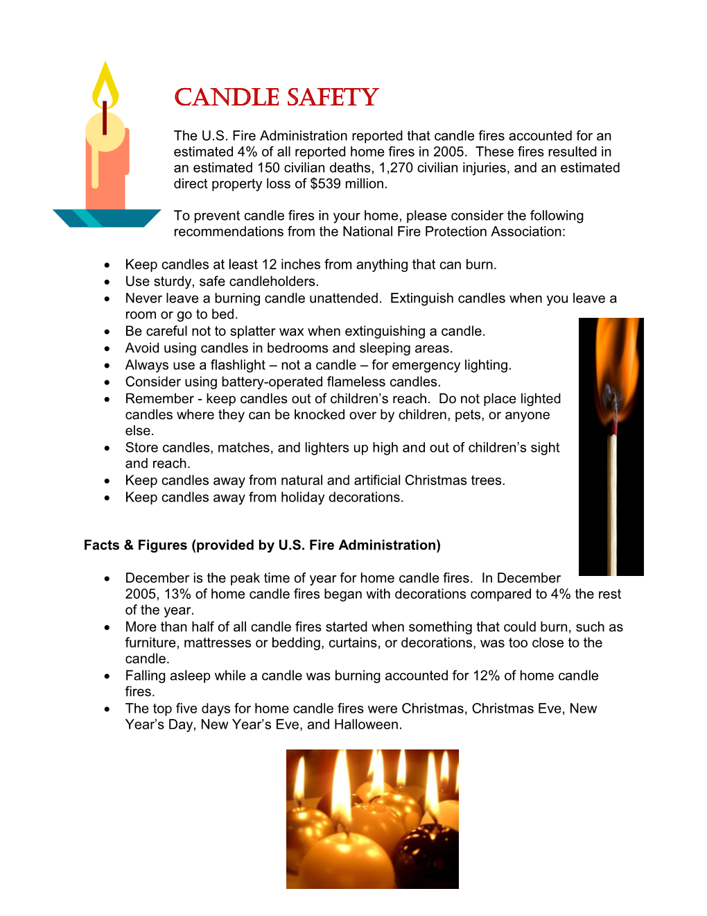 Candle Safety